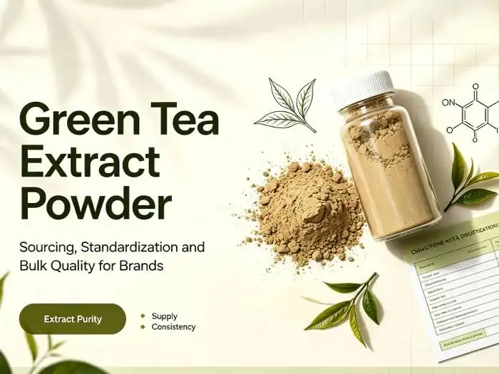 What Makes Bulk Green Tea Extract Suitable for Beverage and Food Applications?